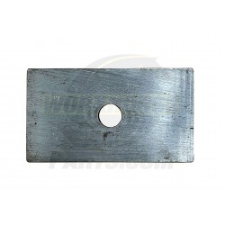 DT42  -  Front Axle Caster Shim (4" x 2°)